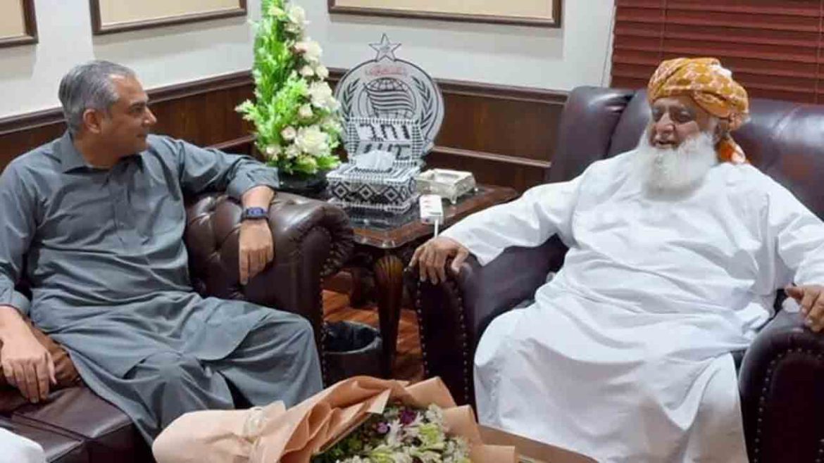 محسن نقوی کی مولانا سے ملاقات، باہمی دلچسپی کے امور پر تبادلہ خیال