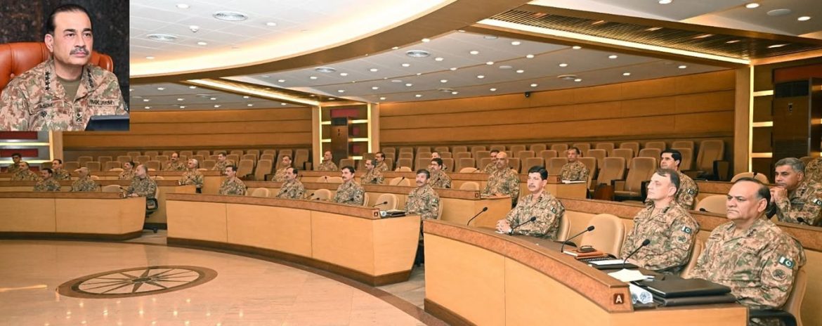 دہشت گردی کی ہر صورت کو کسی بھی قیمت پر ختم کیا جائے گا، کور کمانڈرز کانفرنس