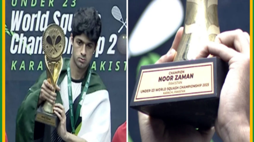 پاکستان کے نور زمان نے انڈر 23 ورلڈ اسکواش چیمپئن شپ مینز ایونٹ کا ٹائٹل جیت لیا