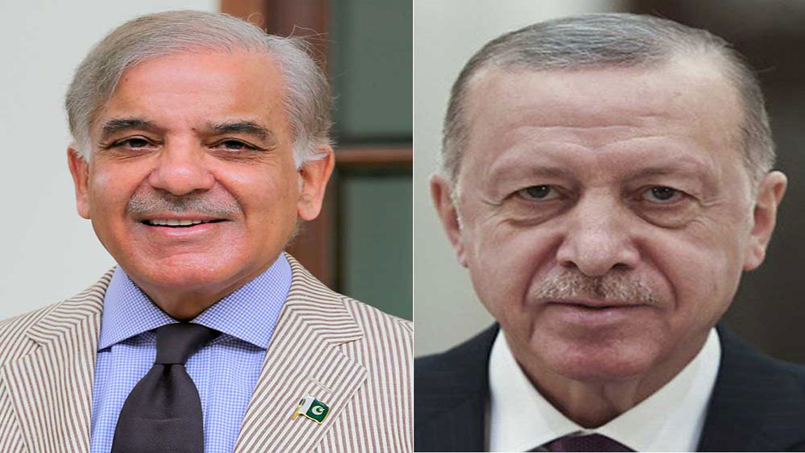 پاکستان کے ساتھ غیرمتزلزل تعاون پر وزیراعظم کا ترک صدر سے اظہارِ تشکر