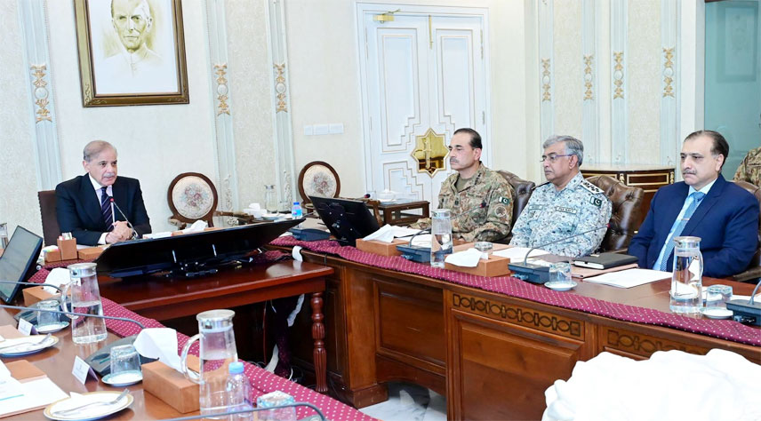 قومی سلامتی کمیٹی کا اجلاس، اقوام متحدہ کے منشور کے مطابق ایران کے حق دفاع کا اعادہ