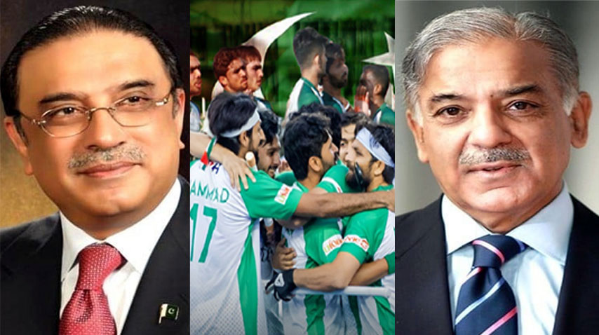 صدر، وزیر اعظم  کی  نیشنز کپ کے فائنل میں پہنچنے پر ہاکی ٹیم کو مبارکباد