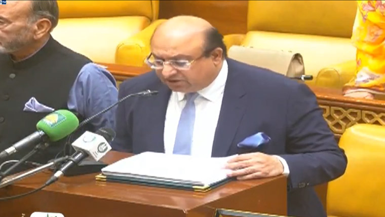 پنجاب کا آئندہ مالی سال 26-2025 کے لیے 5335 ارب روپے حجم کا بجٹ پنجاب اسمبلی میں پیش
