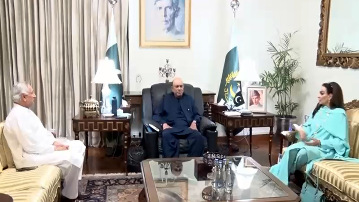 صدر مملکت کی جانب سے مشترکہ پارلیمانی پارٹی کی عمدہ سفارتی کاری کی تعریف