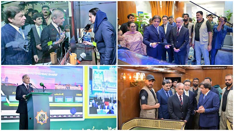وزیراعظم شہباز شریف نے پاکستان بزنس ایکسپریس ٹرین کا افتتاح کردیا