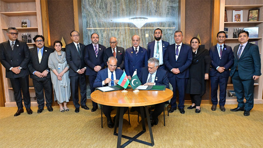 آذربائیجان کی جانب سے پاکستان میں دو ارب ڈالر سرمایہ کاری معاہدے پر دستخط
