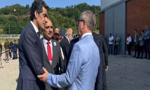  وزیر مملکت برائے اوورسیز عون ثقلین چوہدری کی بوسنیا میں شہداء ریفرنس میں شرکت