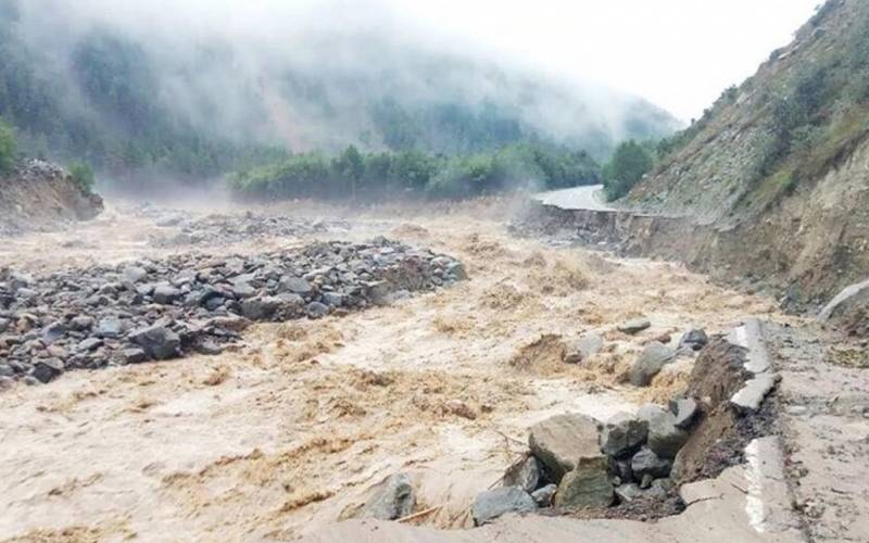 گلگت بلتستان میں گلیشیئرز پھٹنے، لینڈ سلائیڈنگ اور سیلاب کا خطرہ، نیا الرٹ جاری