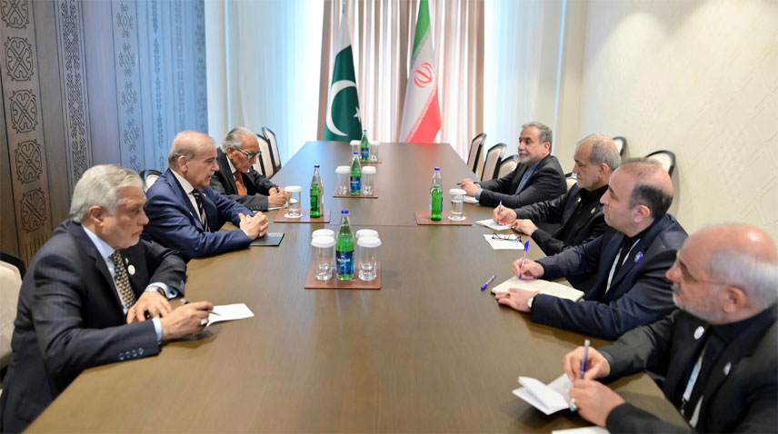 پاکستان کا علاقائی امن کیلئے ایران کیساتھ مل کر کام کرنے کے عزم کا اعادہ