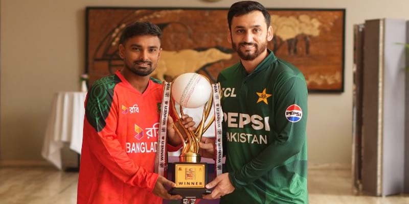 پاکستان اور بنگلہ دیش کے درمیان پہلا ٹی ٹوئنٹی میچ کل کھیلا جائے گا