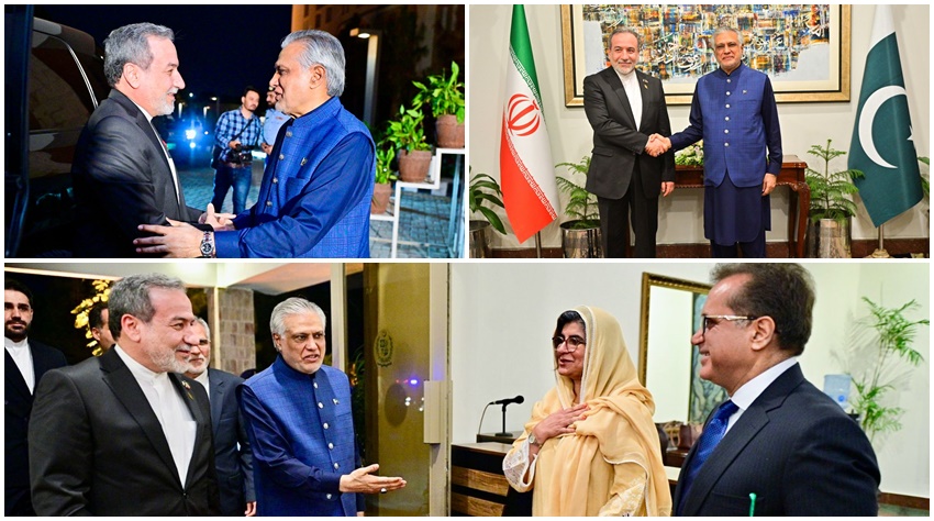 پاکستان اور ایران دو طرفہ تعلقات کو مضبوط بنانے کیلئے پرعزم