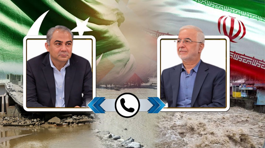 ایران کی پاکستان کو سیلاب متاثرین کی مدد کیلئے تعاون کی پیشکش