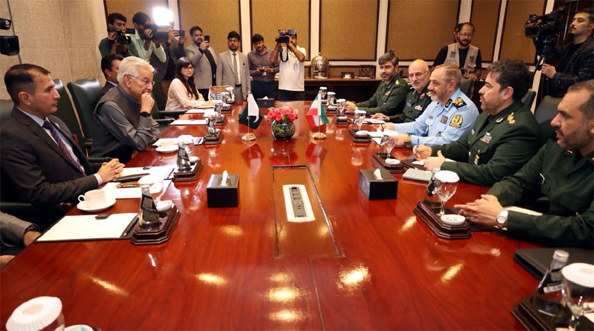 پاکستان اور ایران کا علاقائی سلامتی کے لیے کام جاری رکھنے کا عزم