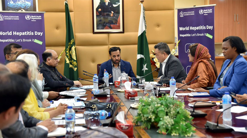 پاکستان اور عالمی ادارہ صحت کا ہیپاٹائٹس سی کے خلاف جنگ تیز کرنے پر اتفاق