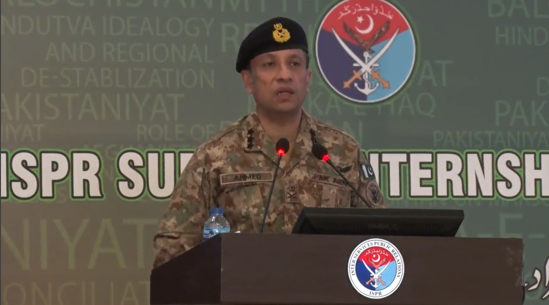 بلوچستان کے عوام بھی اب ان دہشت گردوں سے عاجز اور تنگ آچکے ہیں، ڈی جی آئی ایس پی آر