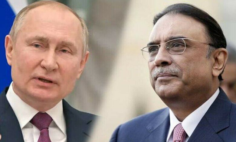 روسی صدر کا آصف زرداری کو خط، سیلاب میں جانی نقصان پر دکھ کا اظہار