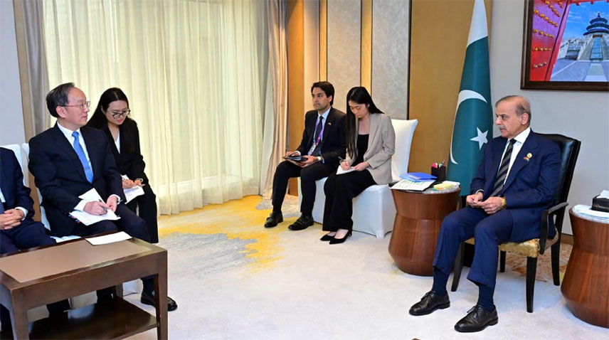 چین کے وزیر صنعت و انفارمیشن ٹیکنالوجی کی وزیراعظم شہباز شریف سے ملاقات