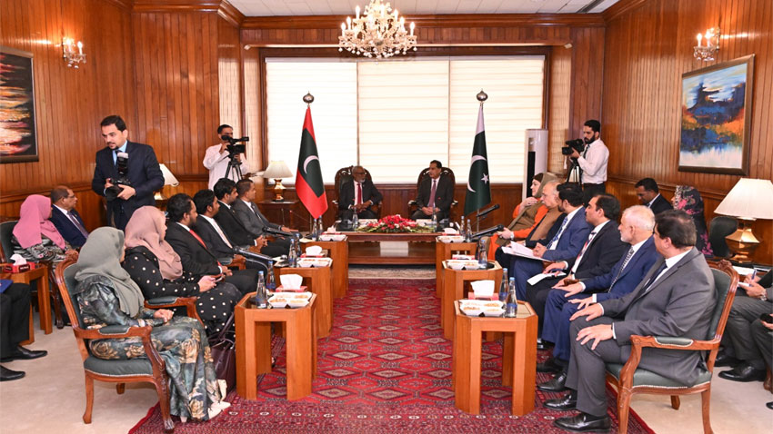 پاکستان اور مالدیپ کے درمیان پارلیمانی تعاون بڑھانے پر اتفاق