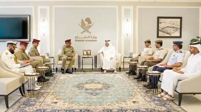 قطر دہشت گردی کے خلاف جنگ میں پاکستان کی مسلح افواج کی قربانیوں کا معترف