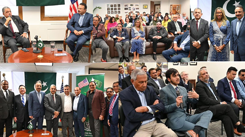 رضوان شیخ  پاک امریکہ تعلقات کو مضبوط کرنے پر پاکستانی تارکین وطن کے معترف