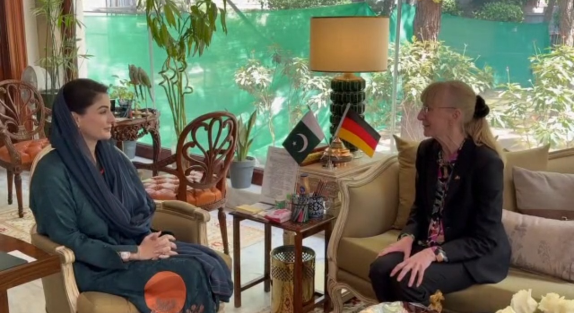 وزیراعلیٰ پنجاب کی جرمن سفیر سے ملاقات، مختلف شعبوں میں جرمن تعاون کو سراہا