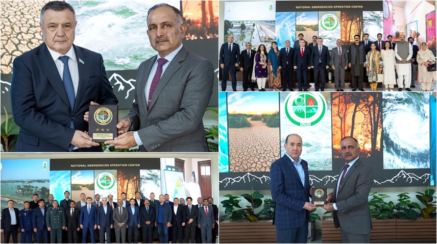 ازبکستان اور قازقستان کے وفود کا ایم ڈی ایم اے کا دورہ