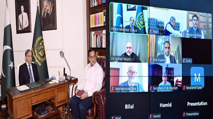معاشی ترقی کے لیے مصنوعی ذہانت اور آئی ٹی کو فروغ دینا حکومت کی اولین ترجیح ہے: وزیراعظم شہباز شریف