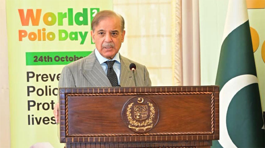 وزیراعظم محمد شہباز شریف کا ملک سے پولیو کے خاتمے کیلئے حکومت کے پختہ عزم کا اعادہ