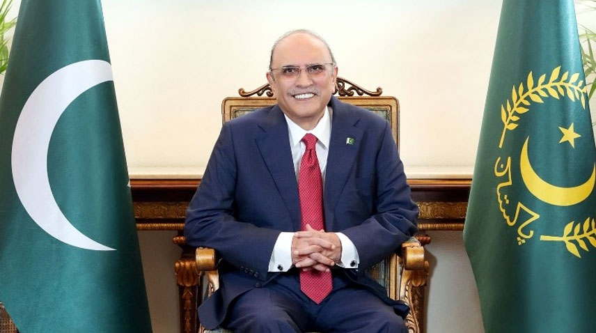 سی پیک کی کامیاب تکمیل پورے خطے کی ترقی کا ذریعہ بنے گی: صدر مملکت آصف علی زرداری
