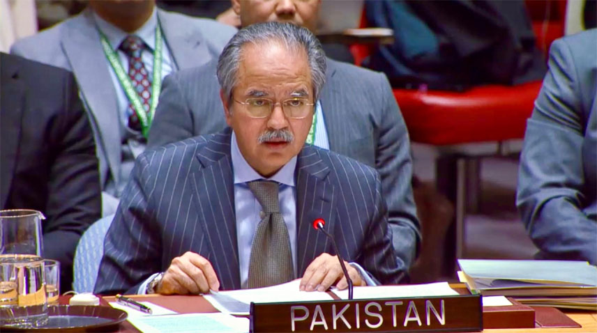 اقوام متحدہ میں پاکستان کا فلسطینیوں سے یکجہتی کے عزم کا اعادہ