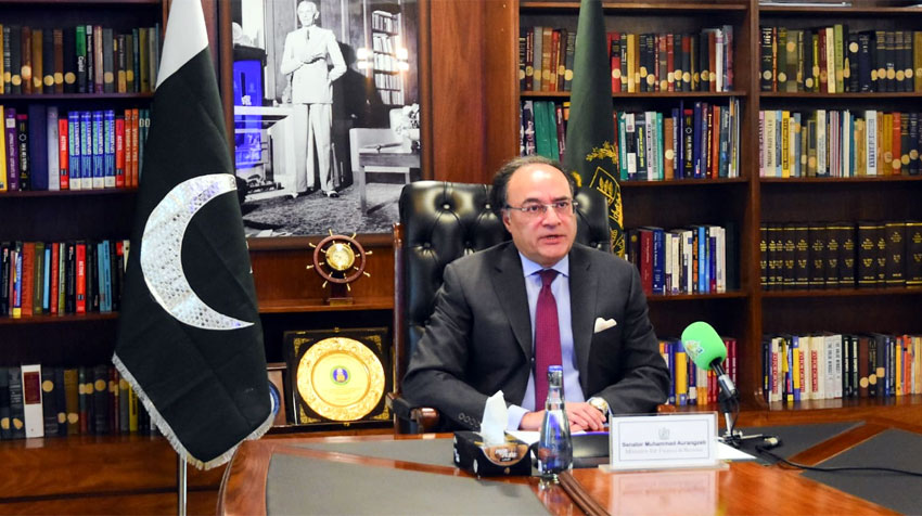 بلیو اکانومی پاکستان کے لیے گیم چینجر بنے گی: اورنگزیب