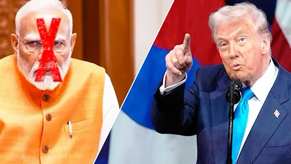 بھارتی حزب اختلاف نے ٹرمپ کے پاکستان کے حق میں بیانات پر مودی حکومت کی شدید تنقید کی