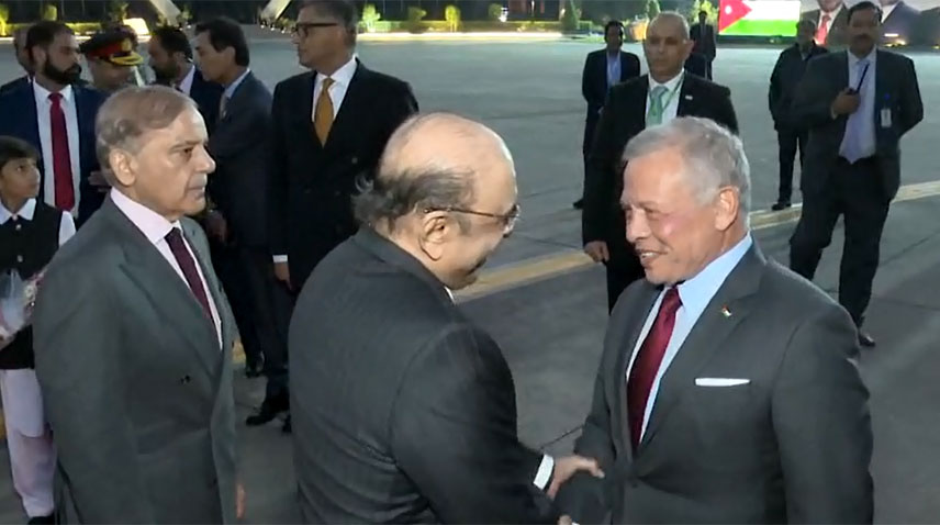 اردن کے شاہ عبد اللہ دوم آج اسلام آباد پہنچ گئے