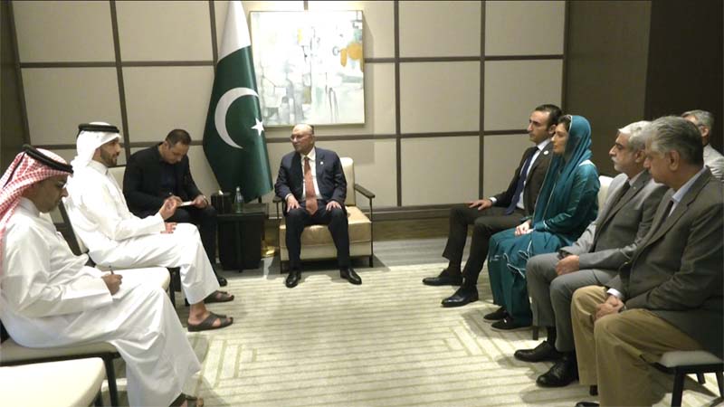 صدر مملکت کی امن کے فروغ میں قطر کی میڈیا ڈپلومیسی کی تعریف