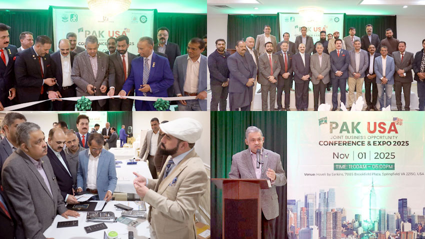 رِضوان شیخ نے ورجینیا میں پاک-یو ایس کانفرنس اور ایکسپو کا افتتاح کر دیا