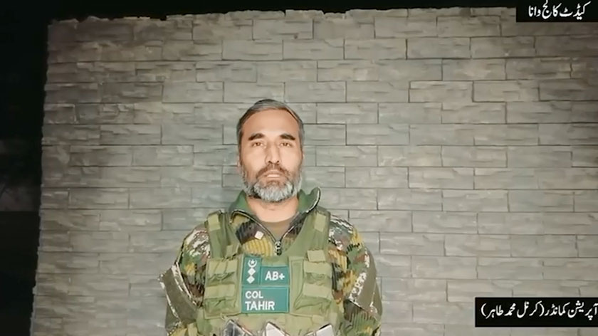 کیڈٹ کالج وانا کے اساتذہ اور طلباء دہشت گرد حملے کو ناکام بنانے کے بعد ثابت قدم