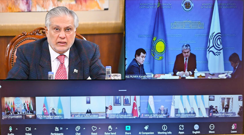 پاکستان علاقائی رابطوں اور ترقی میں تعاون کے لیے پرعزم ہے، نائب وزیراعظم