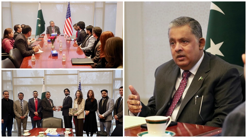 پاکستان منافع بخش کاروباری مواقع فراہم کرتا ہے: سفیر رضوان سعید شیخ