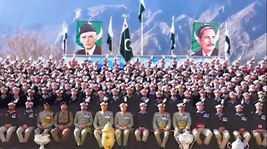  نادرن لائٹ انفنٹری کے 21ویں بیچ کی پاسنگ آؤٹ پریڈ