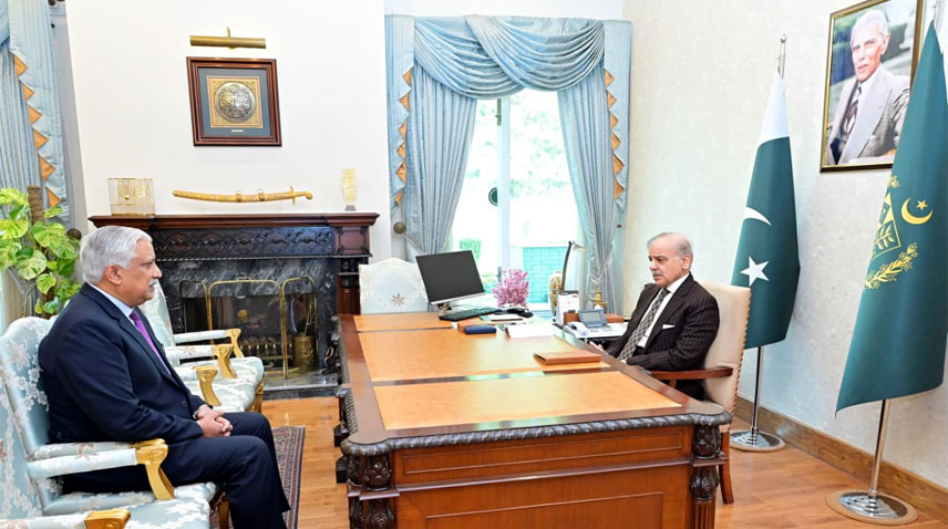 وزیراعظم کو چیئرمین واپڈا کی جاری ترقیاتی منصوبوں پربریفنگ