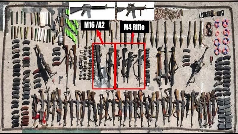 افغانستان سے انخلا کے بعد امریکی ہتھیار خطے کی سلامتی کے لیے بڑا خطرہ