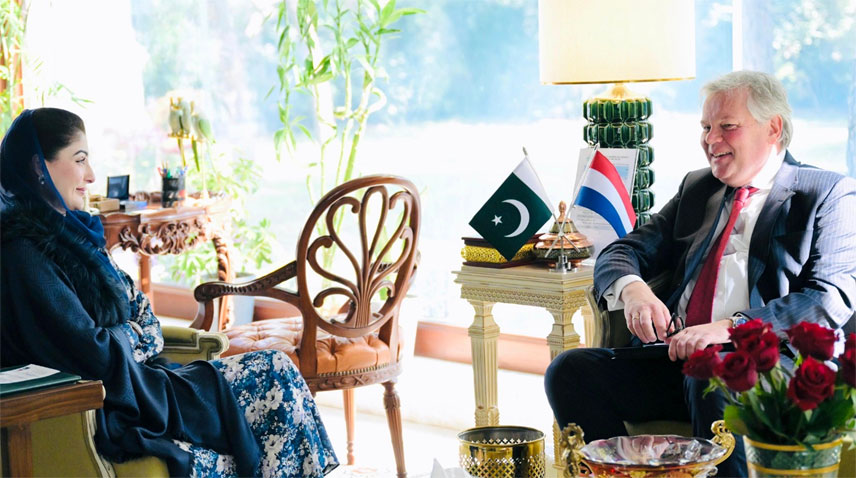 وزیر اعلیٰ پنجاب ڈچ یونیورسٹیوں کیساتھ مشترکہ تحقیقی پروگراموں کو فروغ دینے کی خواہشمند