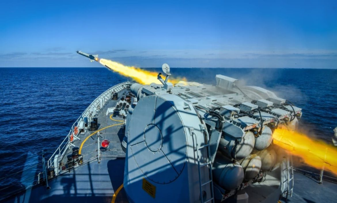 پاک بحریہ کا سطح سمندر سے فضا میں مارکرنیوالے میزائل کا کامیاب مظاہرہ