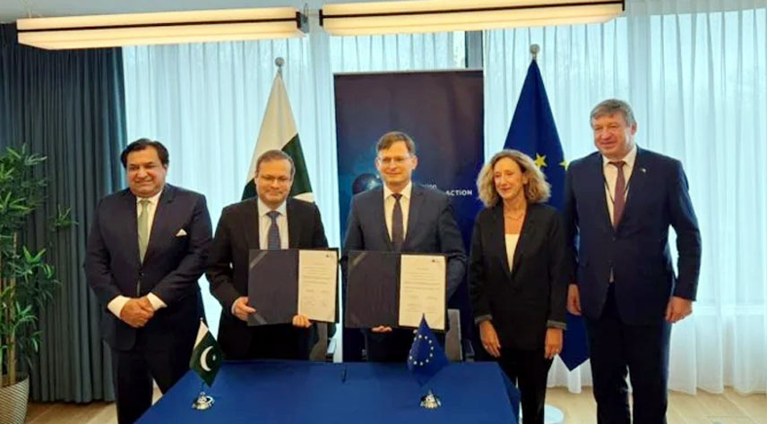 پاکستان اور یورپی یونین مختلف شعبوں میں تعاون بڑھانے پر متفق