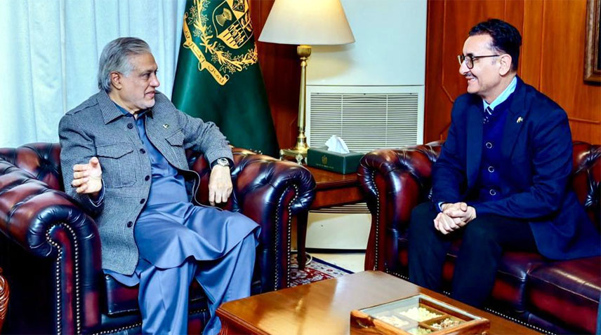 نائب وزیراعظم کا تاجکستان کے ساتھ کثیر جہتی تعلقات کے فروغ کے عزم کا اعادہ