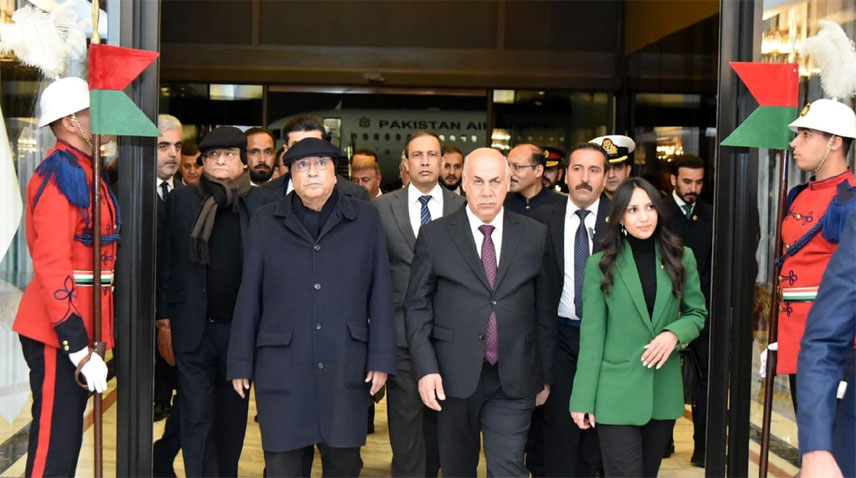 صدر آصف زرداری چار روزہ دورہ عراق پر پہنچ گئے