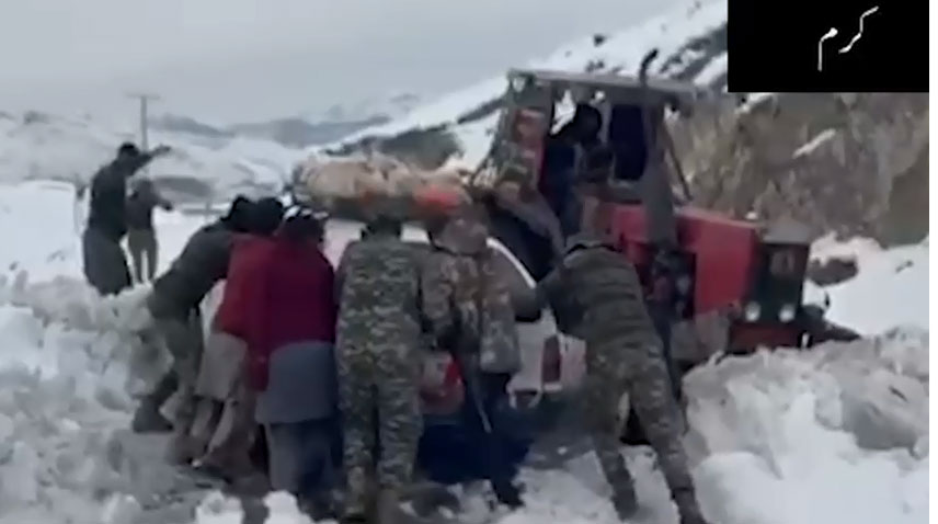بارش،برفباری،ضلع اورکزئی اورکرم میں پاک فوج کی امدادی کارروائیاں جاری
