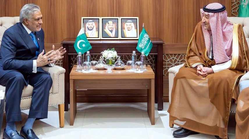 نائب وزیراعظم اور سعودی نائب وزیر خارجہ کا او آئی سی میں قریبی تعاون کے اعادے کا اظہار