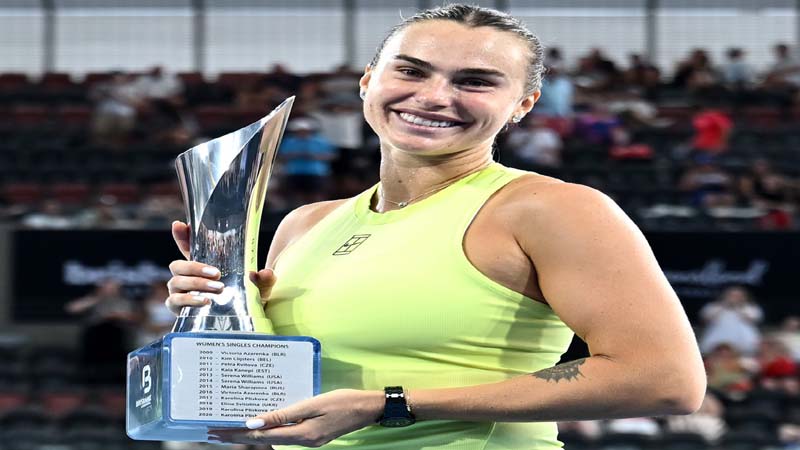 برسبین انٹرنیشنل ٹینس ٹورنامنٹ، آرینا سبالینکا کا کامیابی سے اعزاز کا دفاع