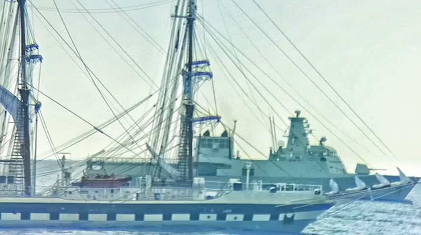 پاکستان نیوی کے جہازوں کا پورٹ سلطان قابوس، عمان کا دورہ